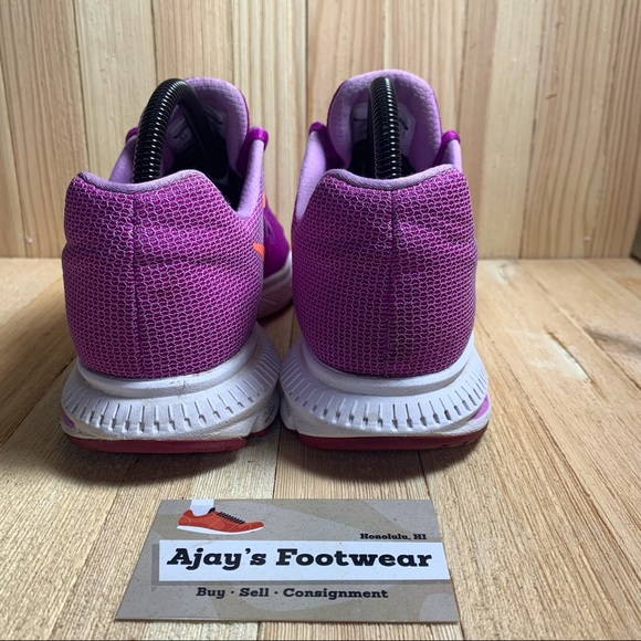 Nike Zoom Winflo 2 Women’s Lace Up Purple Gym Running Shoes Size: 8.5 807279-501 - Picture 5 of 11
